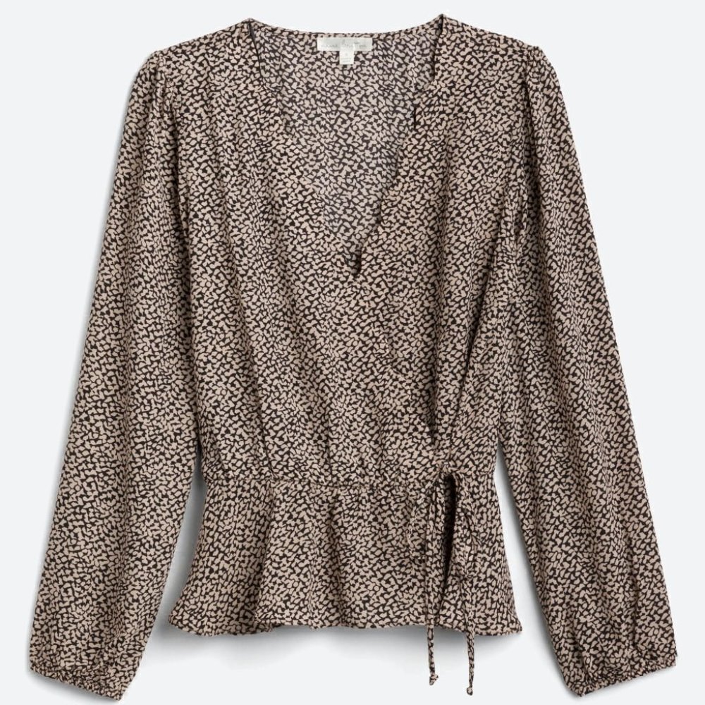 Cavanna Faux Wrap Blouse